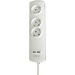GAO EMP303-USB Steckdosenleiste ohne Schalter 3fach Weiß Schutzkontakt 1 St.