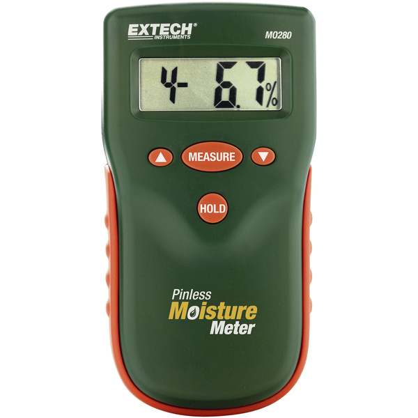 Extech MO280 Materialfeuchteindikator Messbereich Baufeuchtigkeit (Bereich) 0 bis 99% vol Messbereich Holzfeuchtigkeit (Bereich)