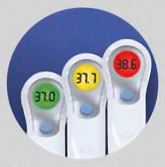 Braun NTF3000 Infrarot Fieberthermometer Mit Fieberalarm, Berührungsloses messen