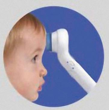 Braun NTF3000 Infrarot Fieberthermometer Mit Fieberalarm, Berührungsloses messen