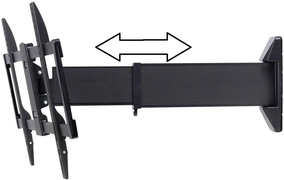 SpeaKa Professional TV-Wandhalterung Ausziehbar 94,0cm (37") - 177,8cm (70") Neigbar+Schwenkbar, Rotierbar, Ausziehbar