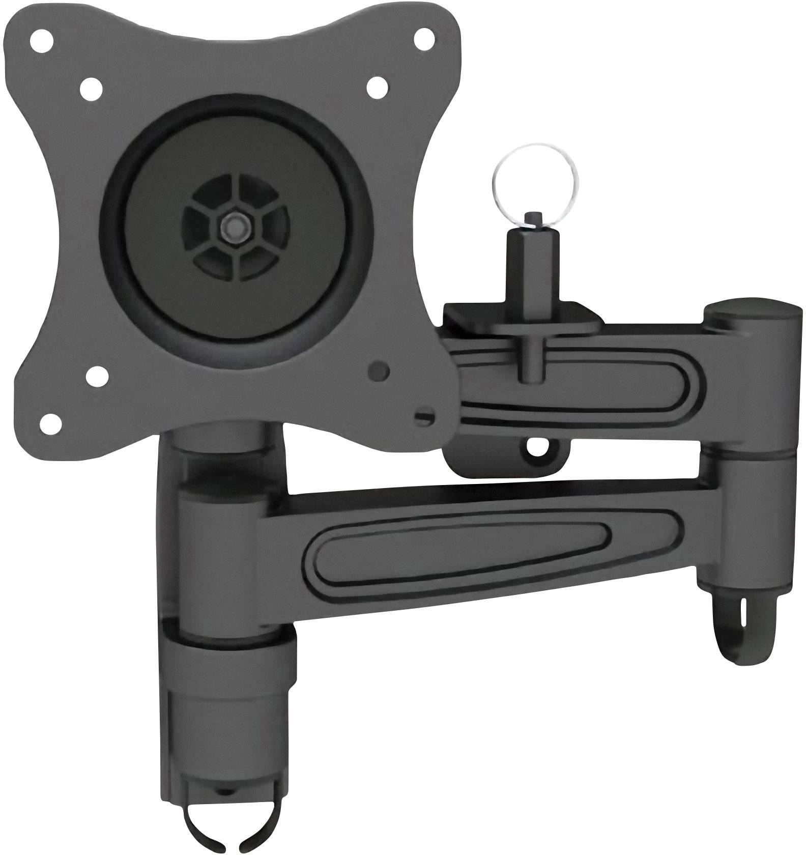 SpeaKa Professional TV-Wandhalterung Ausziehbar, Mit Verriegelungsmechanismus 33,0cm (13") - 68,6cm (27") Neigbar+Schwenkbar