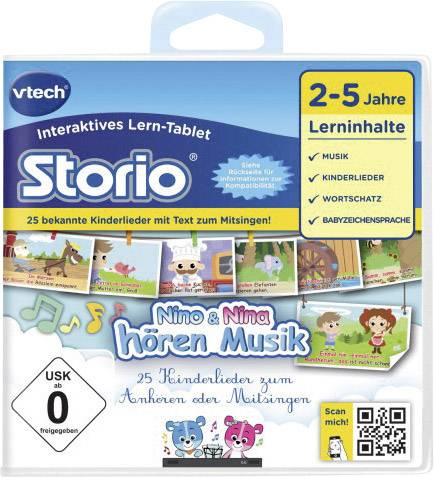 VTech CS.Storio 2&3 Nino & Nina hören Musik