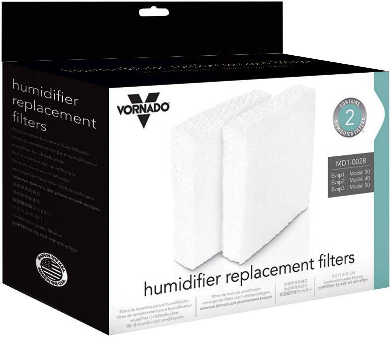 Vornado Wick Luftbefeuchter Filterpatrone 65m² Weiß