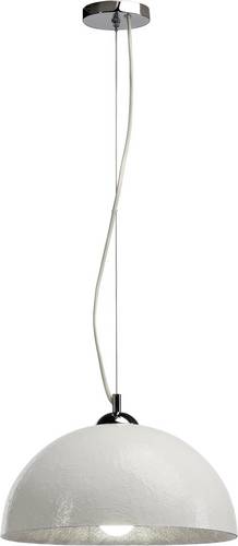 SLV Forchini PD-2 Pendelleuchte LED E27 40W Weiß, Silber
