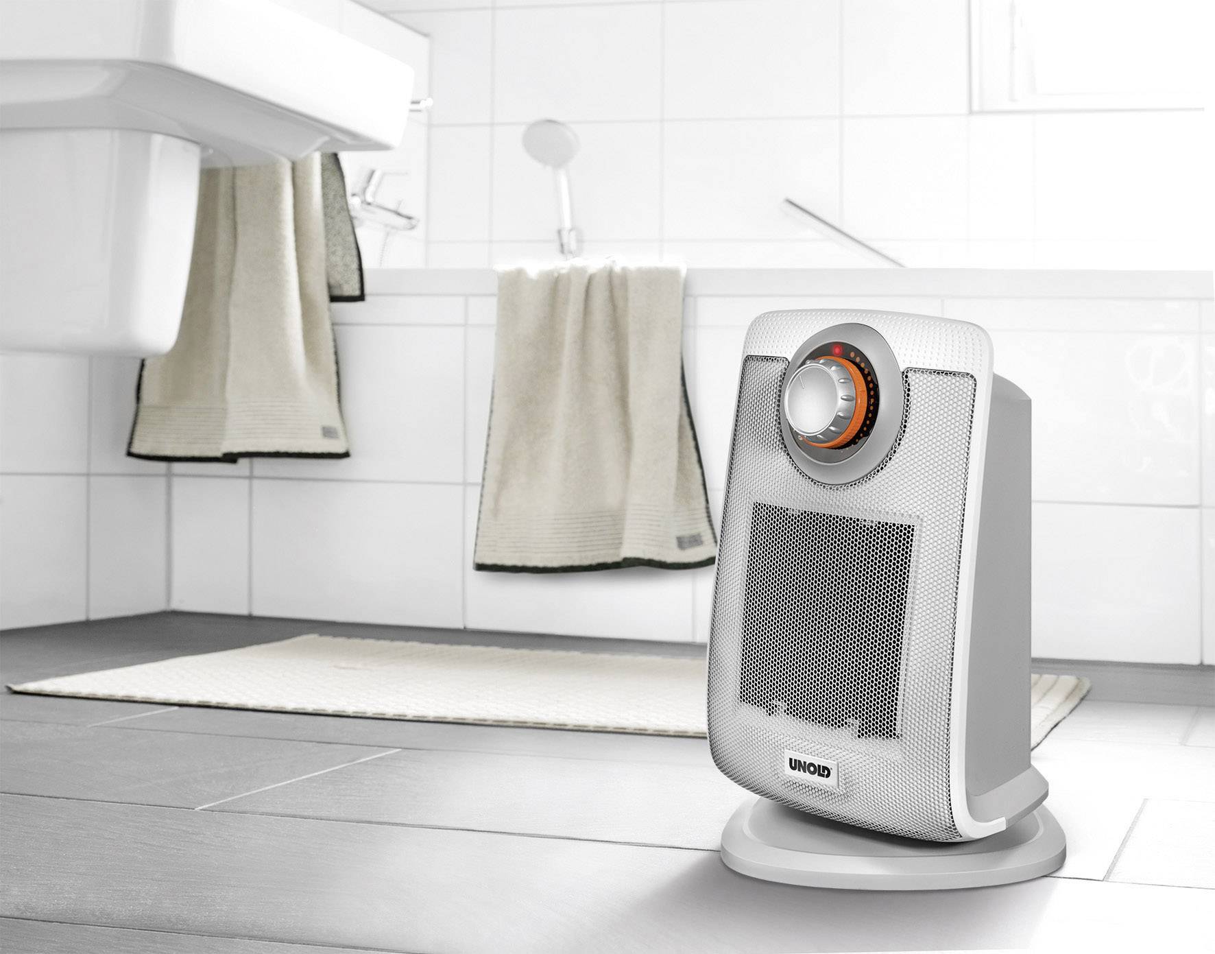 Unold 86440 Heizlüfter BAD Weiß