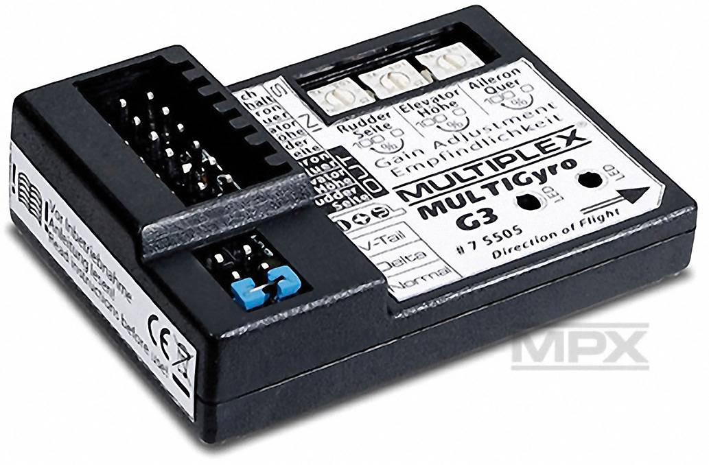 Multiplex Multigyro G3 4-Kanal Flächenkreisel