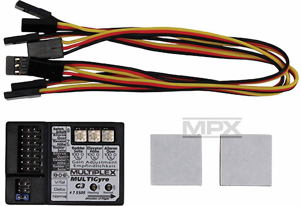 Multiplex Multigyro G3 4-Kanal Flächenkreisel