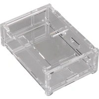 Joy-it rb-case01 SBC-Gehäuse Passend für (Entwicklungskits): Raspberry Pi Transparent Joy-it rb-case01 SBC-Gehäuse Passend für (Entwicklungskits): Raspberry Pi Transparent