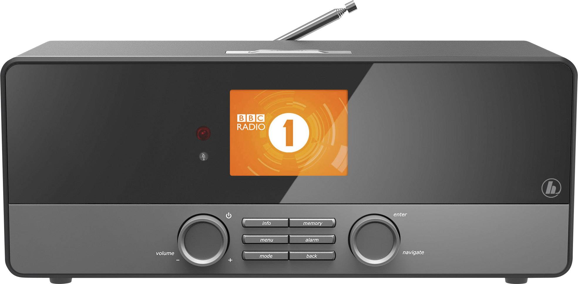 Hama DIR3100 Internet Tischradio DAB+, UKW AUX, Internetradio, USB Spotify Schwarz