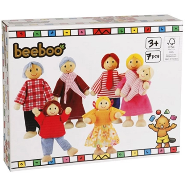 Beeboo Puppenhaus Familie 46013727 Beeboo Puppenhaus Familie 46013727