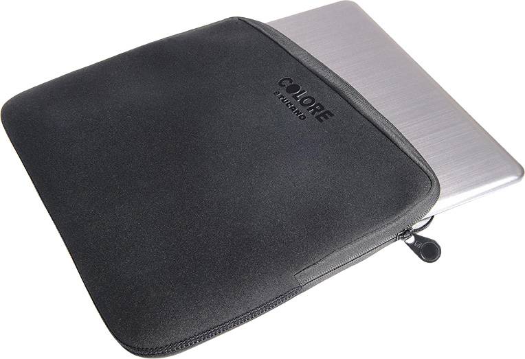 Tucano Notebook Hülle Second Skin Colore Passend für maximal: 40,6 cm (16") Schwarz
