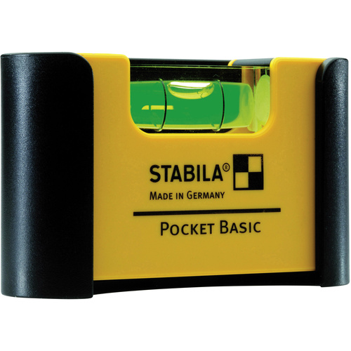 Wasserwaage Pocket Basic, 6,8cminkl. Gürtelclip auf SB Karte