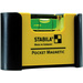 Wasserwaage Pocket Magnetic, 6,8cminkl. Gürtelclip auf SB Karte