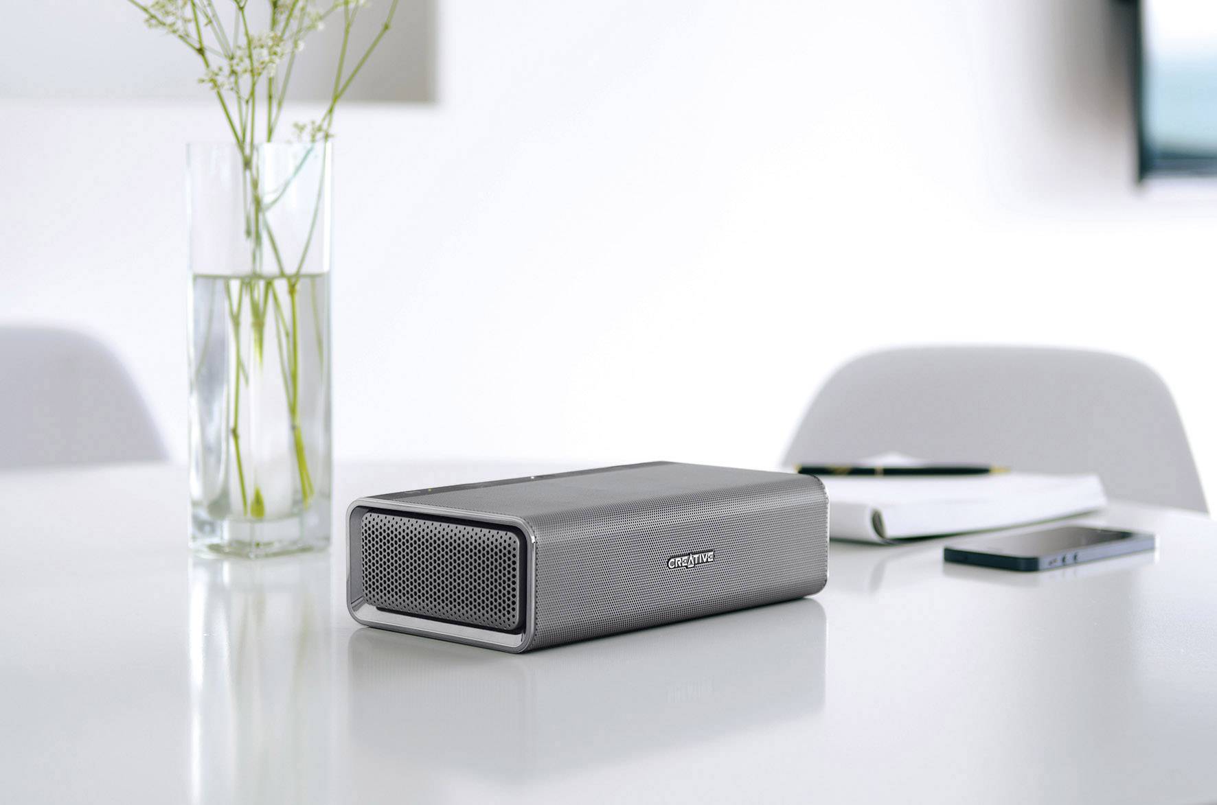 Bluetooth® Lautsprecher Sound Blaster Roar SR20A AUX, Freisprechfunktion, NFC, SD, USB Schwarz