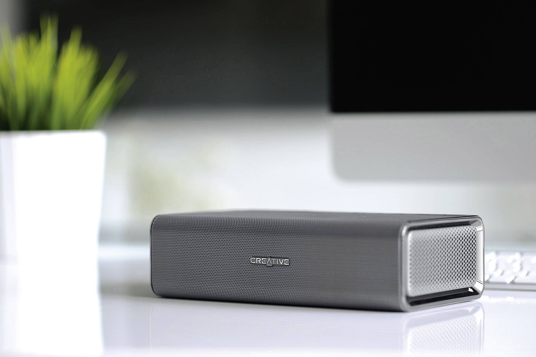 Bluetooth® Lautsprecher Sound Blaster Roar SR20A AUX, Freisprechfunktion, NFC, SD, USB Schwarz