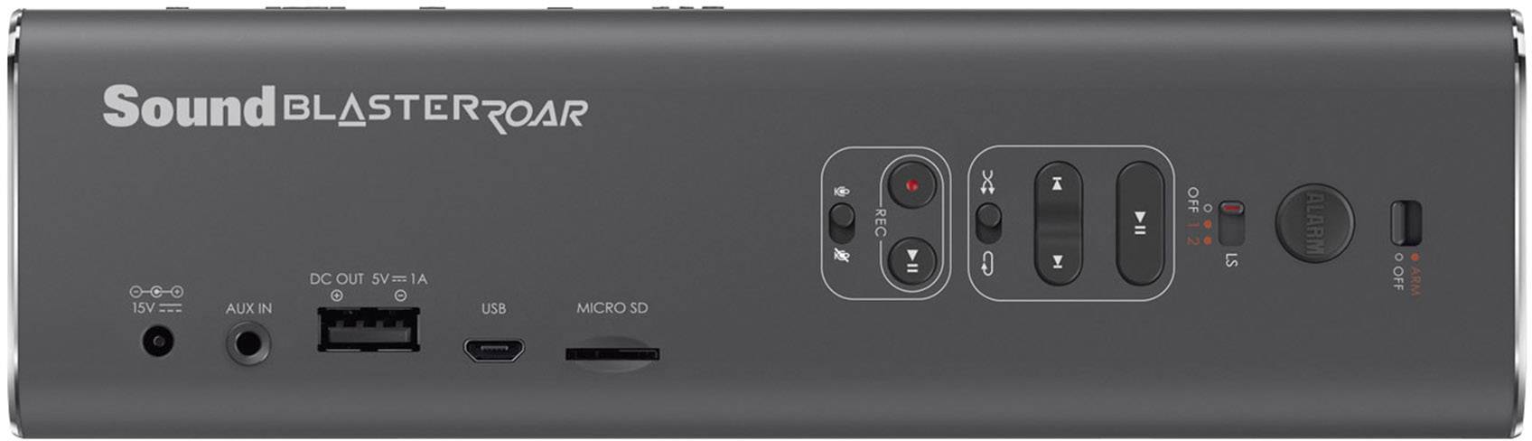 Bluetooth® Lautsprecher Sound Blaster Roar SR20A AUX, Freisprechfunktion, NFC, SD, USB Schwarz