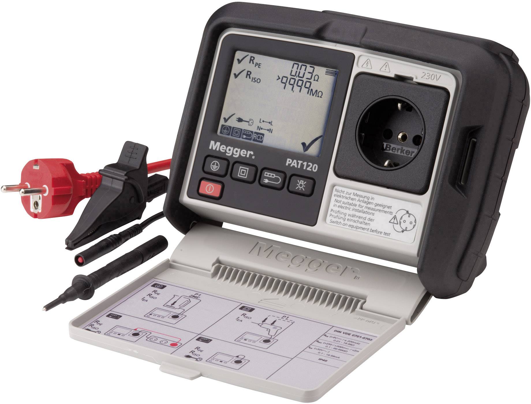 Megger 1003-066 Gerätetester VDE-Norm 0701-0702
