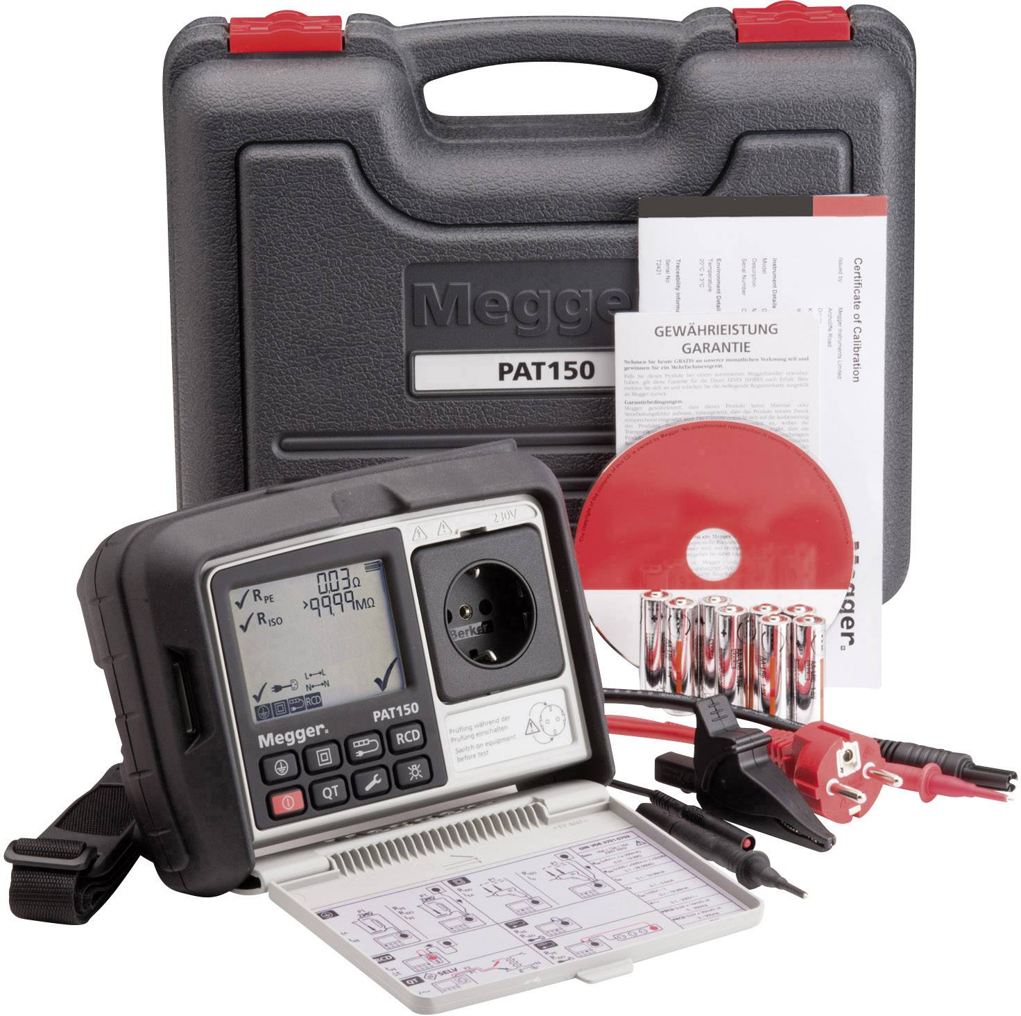 Megger 1003-068 Gerätetester VDE-Norm 0701-0702