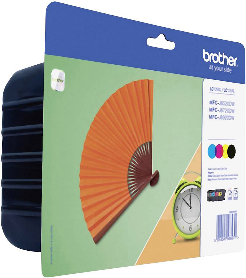 Brother LC129XL Value Pack - 4er-Pack - Schwarz, Gelb, Cyan, Magenta