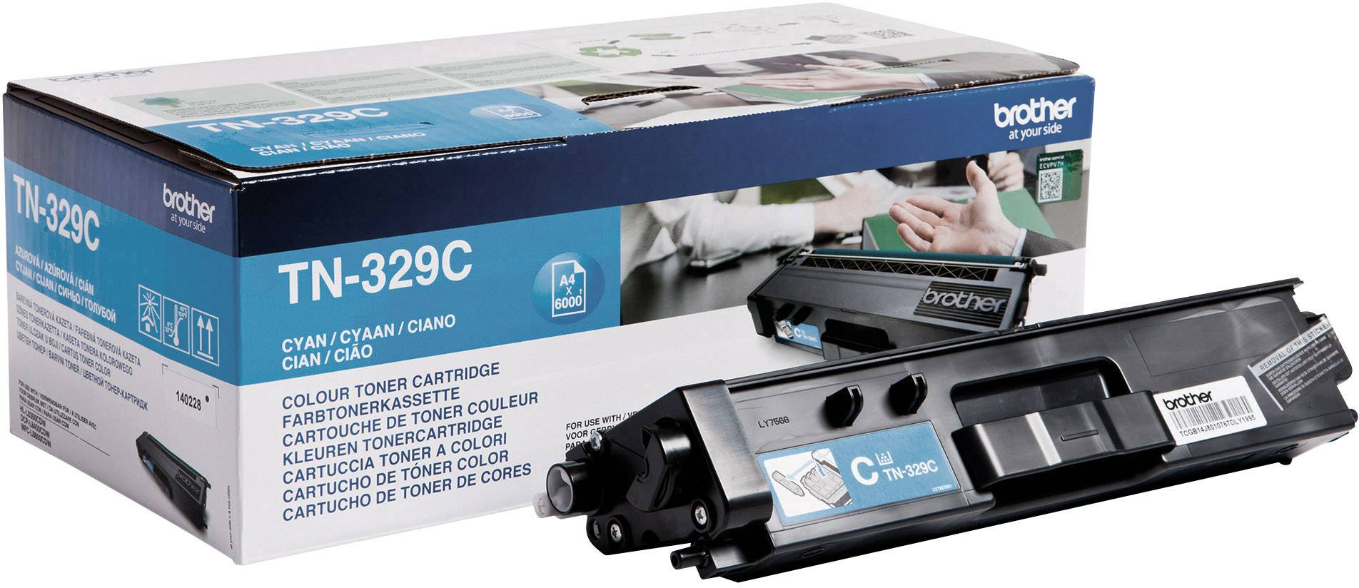 Brother Toner TN-329C Original Cyan 6000 Seiten TN329C