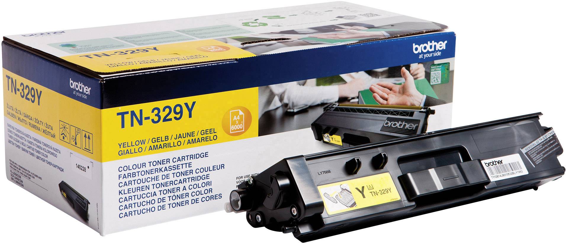 Toner Brother TN-329Y gelb (ca. 6000 Seiten)