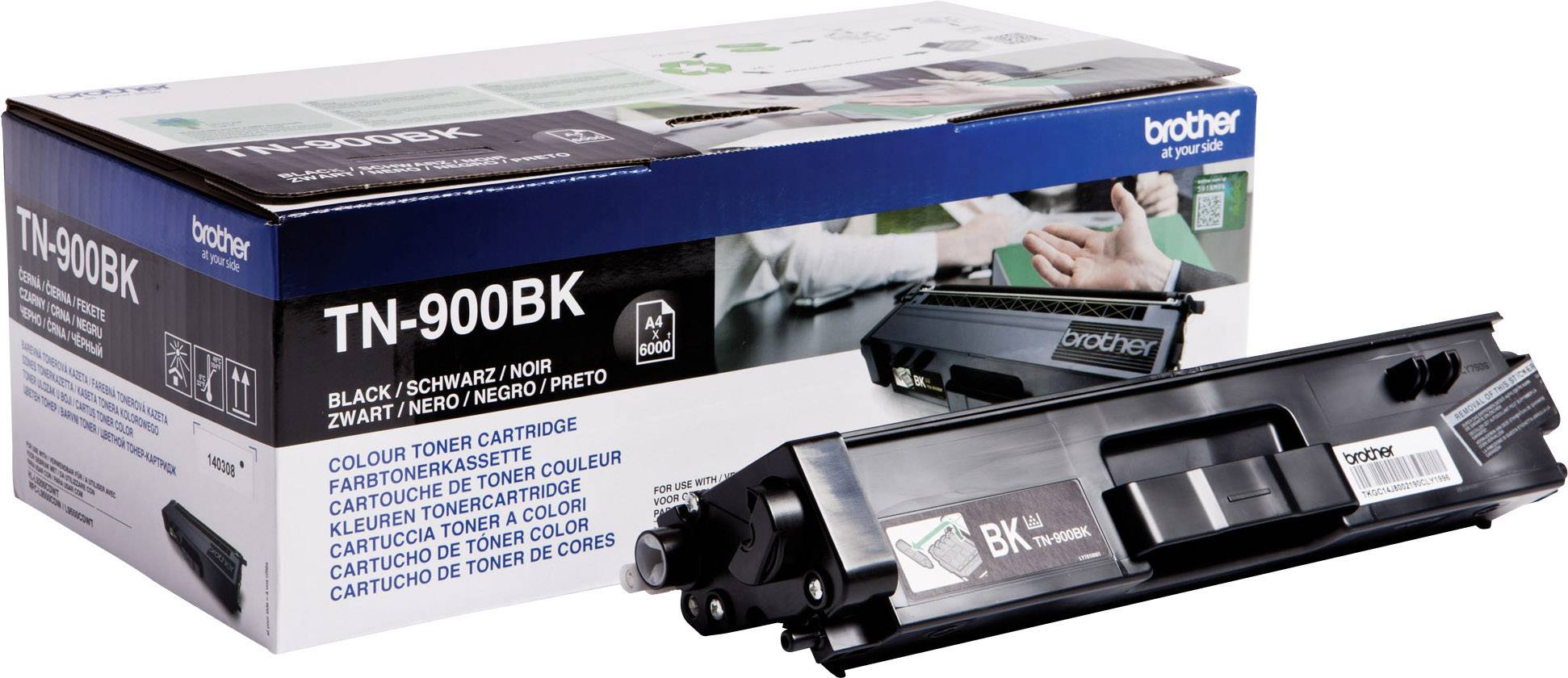 Brother Toner TN-900BK Original Schwarz 6000 Seiten TN900BK