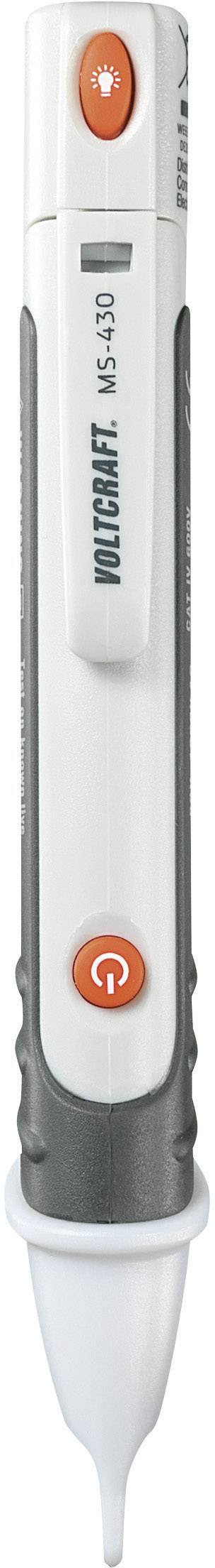 Ein elektronischer Stift mit einer grauen und weißen Oberfläche, rotem 'Clear'-Knopf, darunter ein 'Power'-Knopf, mit weißer Spitze unten.