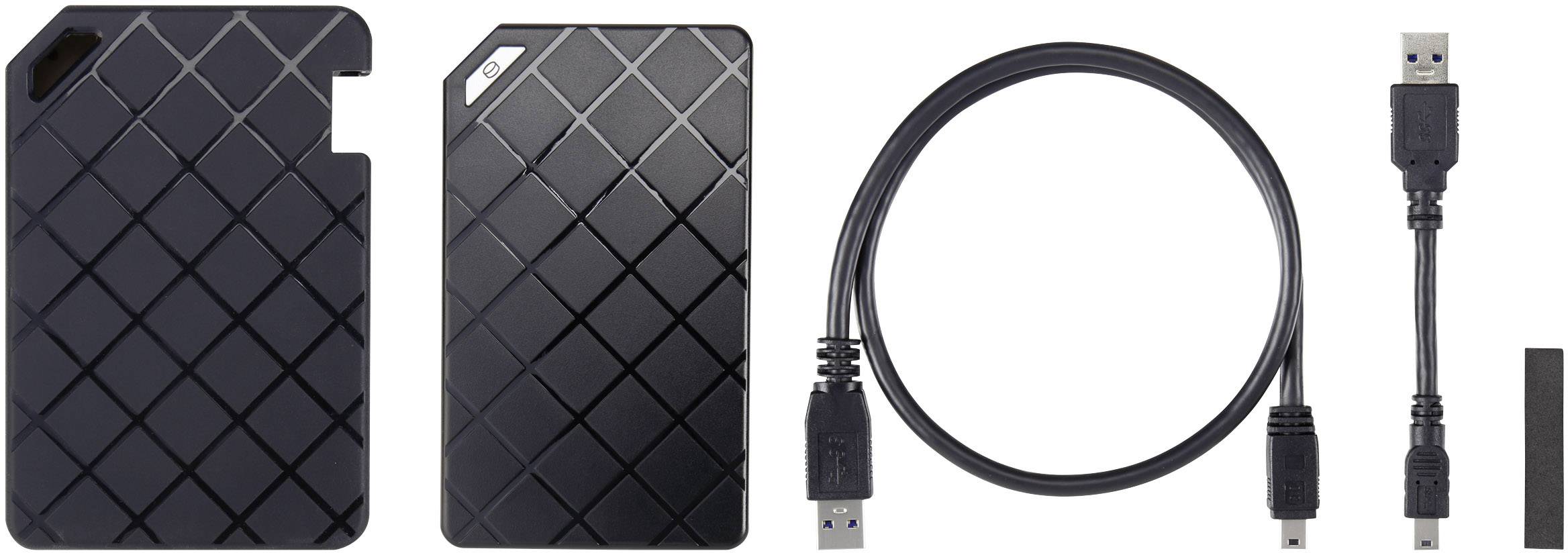 Renkforce RF-3704346 SATA-Festplatten-Gehäuse 2.5 Zoll USB 3.2 Gen 1 (USB 3.0)