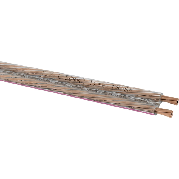 Oehlbach 1047 Lautsprecherkabel 2 x 1.50 mm² Weiß Meterware Oehlbach 1047 Lautsprecherkabel 2 x 1.50 mm² Weiß Meterware