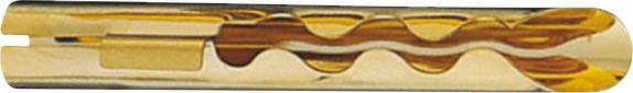 Oehlbach 3005 Lautsprecher-Steckverbinder Stecker, gerade Gold 10St.