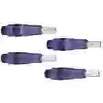 Oehlbach 3006 Lautsprecher-Steckverbinder Stecker, gerade Blau 4 St. Oehlbach 3006 Lautsprecher-Steckverbinder Stecker, gerade Blau 4 St.