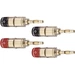 Oehlbach 3020 Lautsprecher-Steckverbinder Stecker, gerade Gold, Rot, Schwarz 4St. Oehlbach 3020 Lautsprecher-Steckverbinder Stecker, gerade Gold, Rot, Schwarz 4St.
