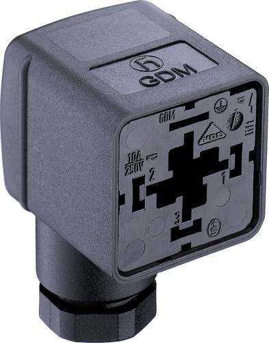 Belden Ventilstecker GDM2106 Schwarz GDM2106 Pole:2 + PE 934888100-1 Inhalt