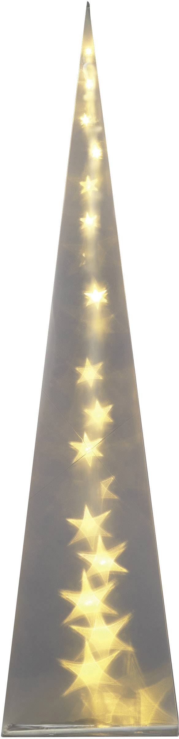 Polarlite PDE-04-002 Acryl-Figur Pyramide LED Transparent