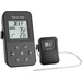 TFA Dostmann 14.1504 Grill-Thermometer Kabelsensor, Alarm, mit Timer, Überwachung der Kerntemperatur Niedergaren, Schwein, Rind