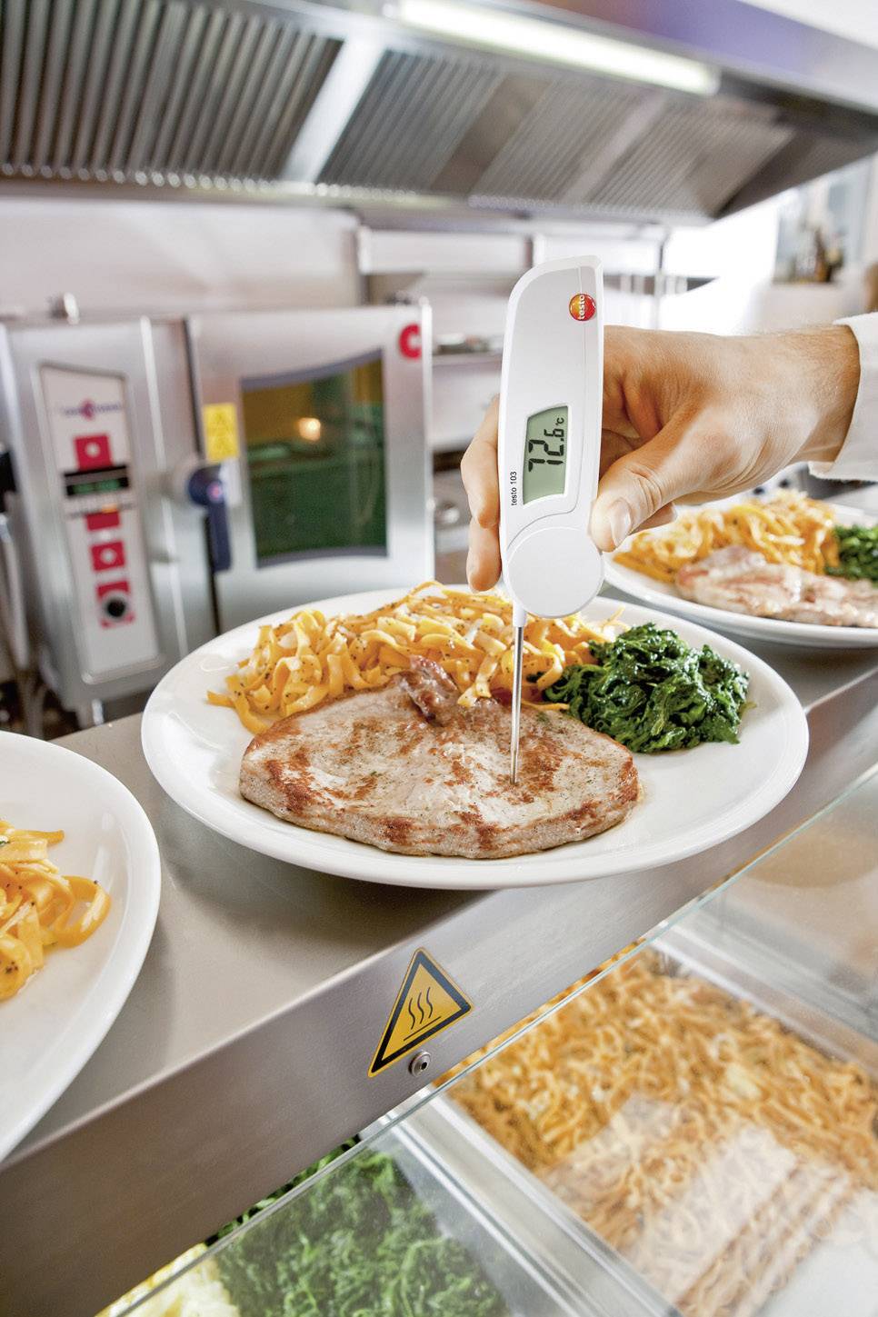 Testo 103 Einstichthermometer (HACCP) Messbereich Temperatur -30 bis 220°C Fühler-Typ NTC HACCP-konform