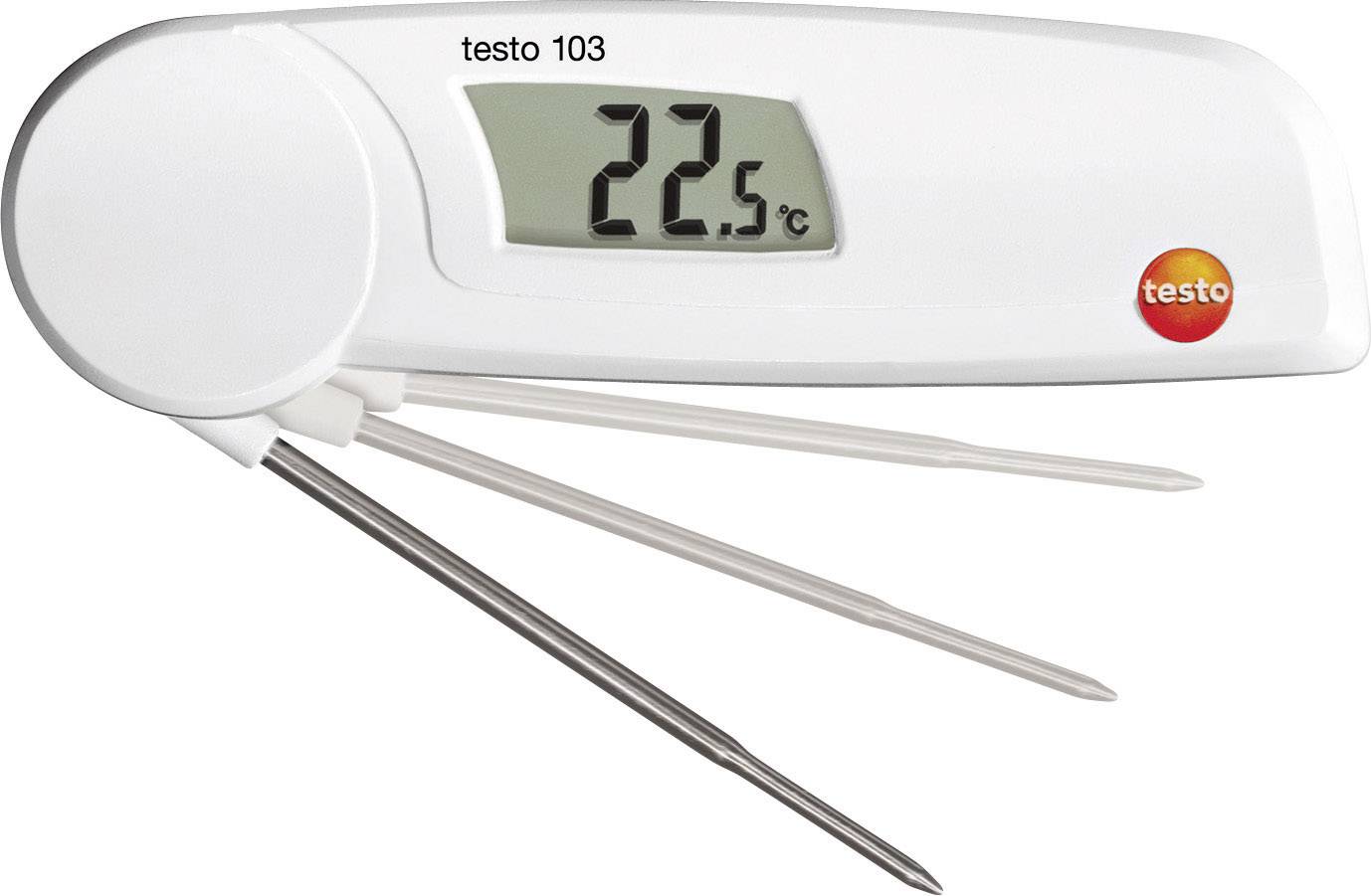 Testo 103 Einstichthermometer (HACCP) Messbereich Temperatur -30 bis 220°C Fühler-Typ NTC HACCP-konform