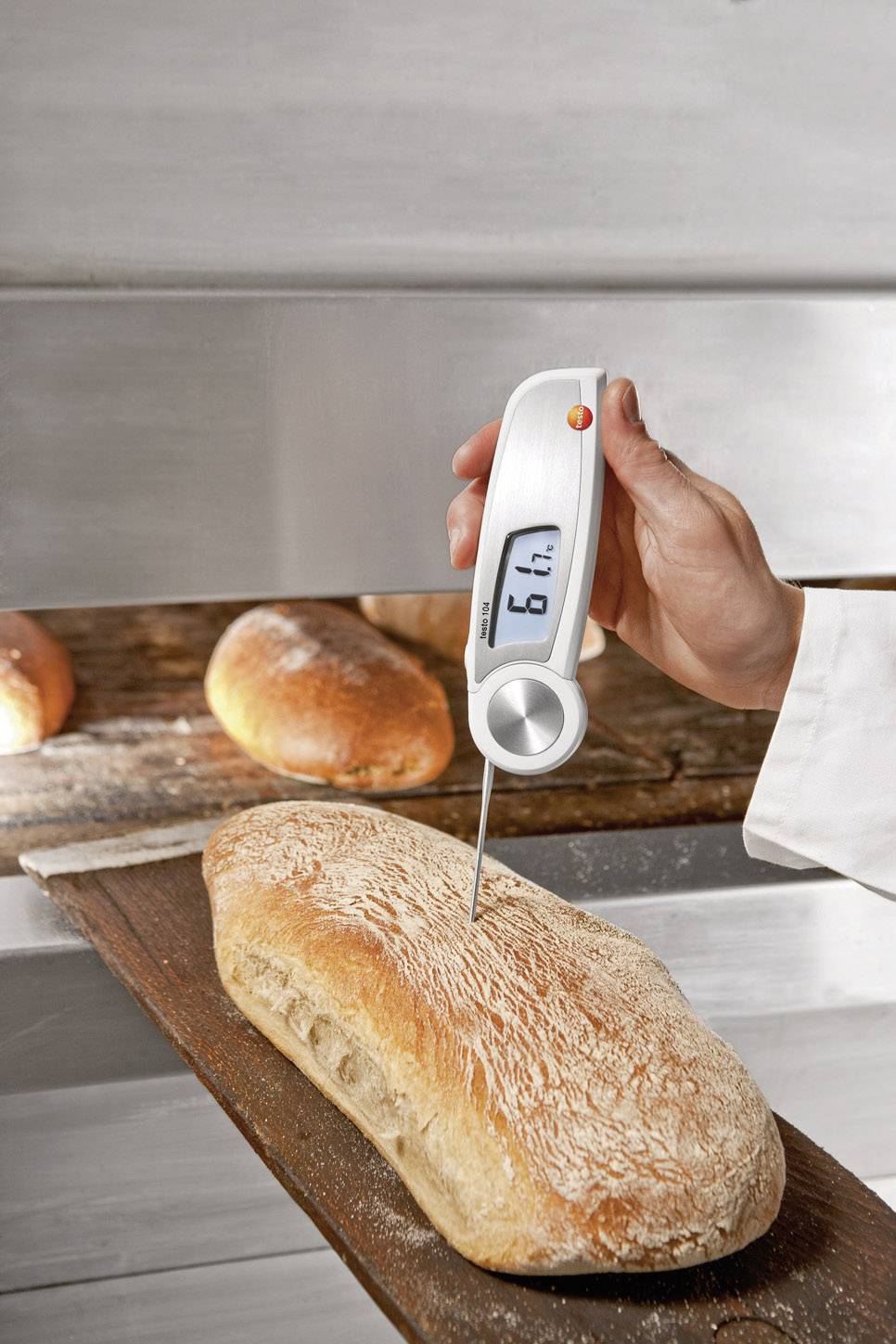 Testo 104 Einstichthermometer (HACCP) Messbereich Temperatur -50 bis 250°C Fühler-Typ NTC HACCP-konform