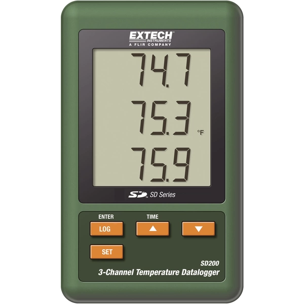 Extech Temperatur-Datenlogger SD200 Messgröße Temperatur -100 bis 1300°C Extech Temperatur-Datenlogger SD200 Messgröße Temperatur -100 bis 1300°C