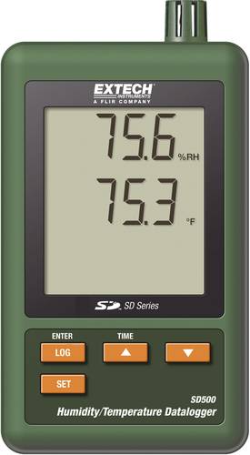 Extech Multi-Datenlogger SD500 Messgröße Temperatur, Luftfeuchtigkeit 0 bis 50°C 10 bis 90% rF