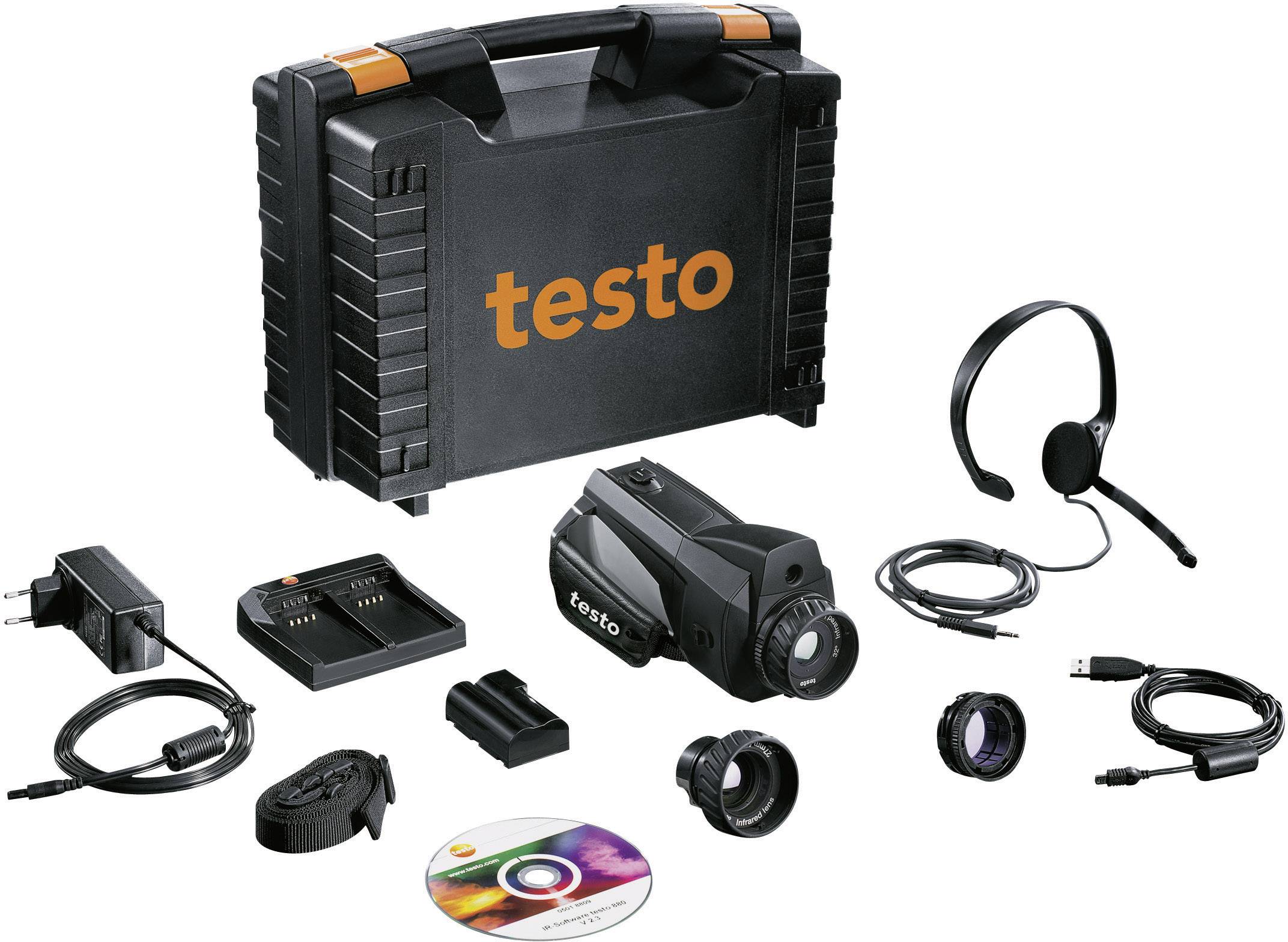 testo 876 Wärmebildkamera -20 bis 280 °C 160 x 120 Pixel 9 Hz