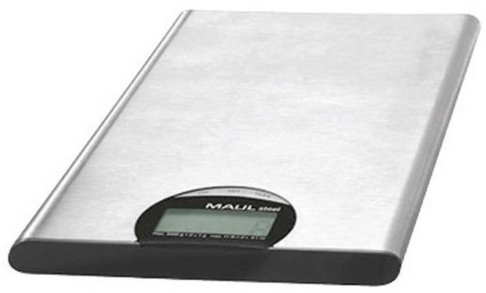 Maul MAULsteel 5000 G Briefwaage Wägebereich (max.) 5 kg Ablesbarkeit 1 g batteriebetrieben Silber