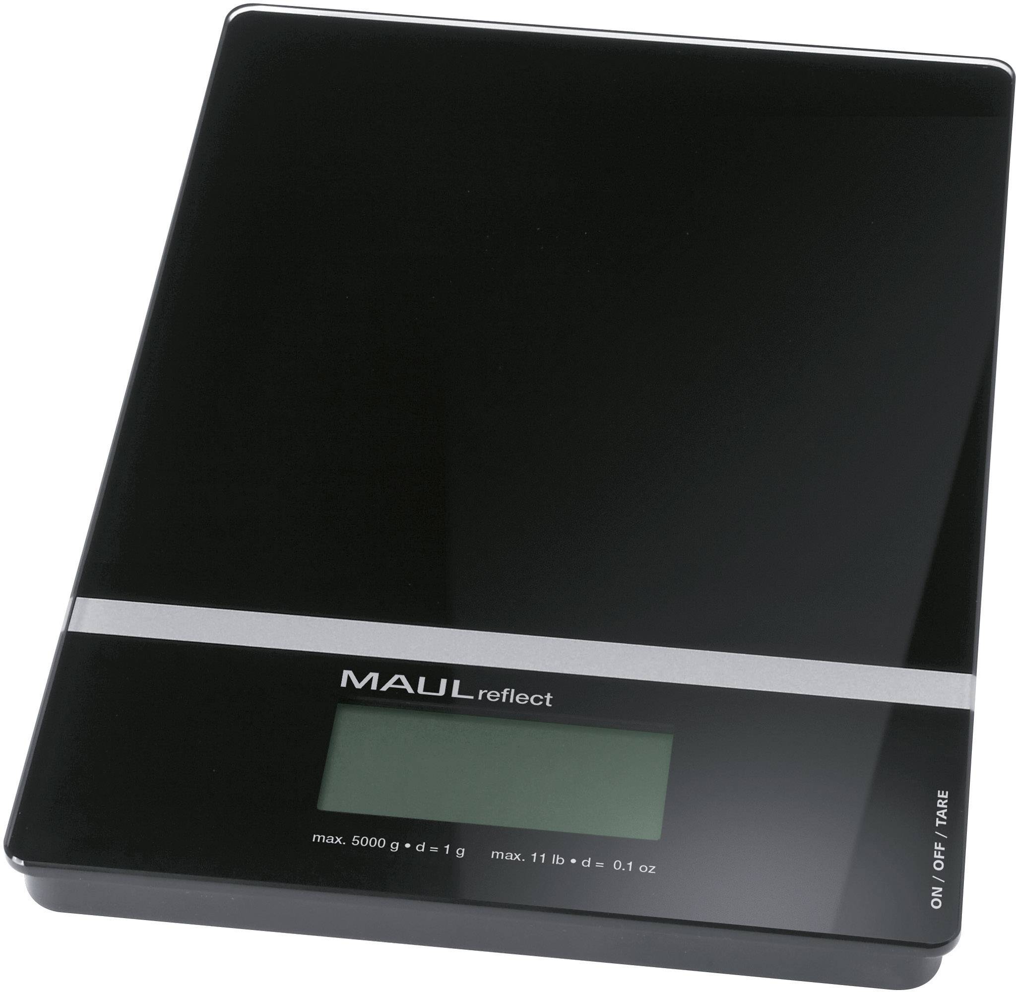 Maul 1665090 Briefwaage Wägebereich (max.) 5 kg Ablesbarkeit 1 g batteriebetrieben Schwarz