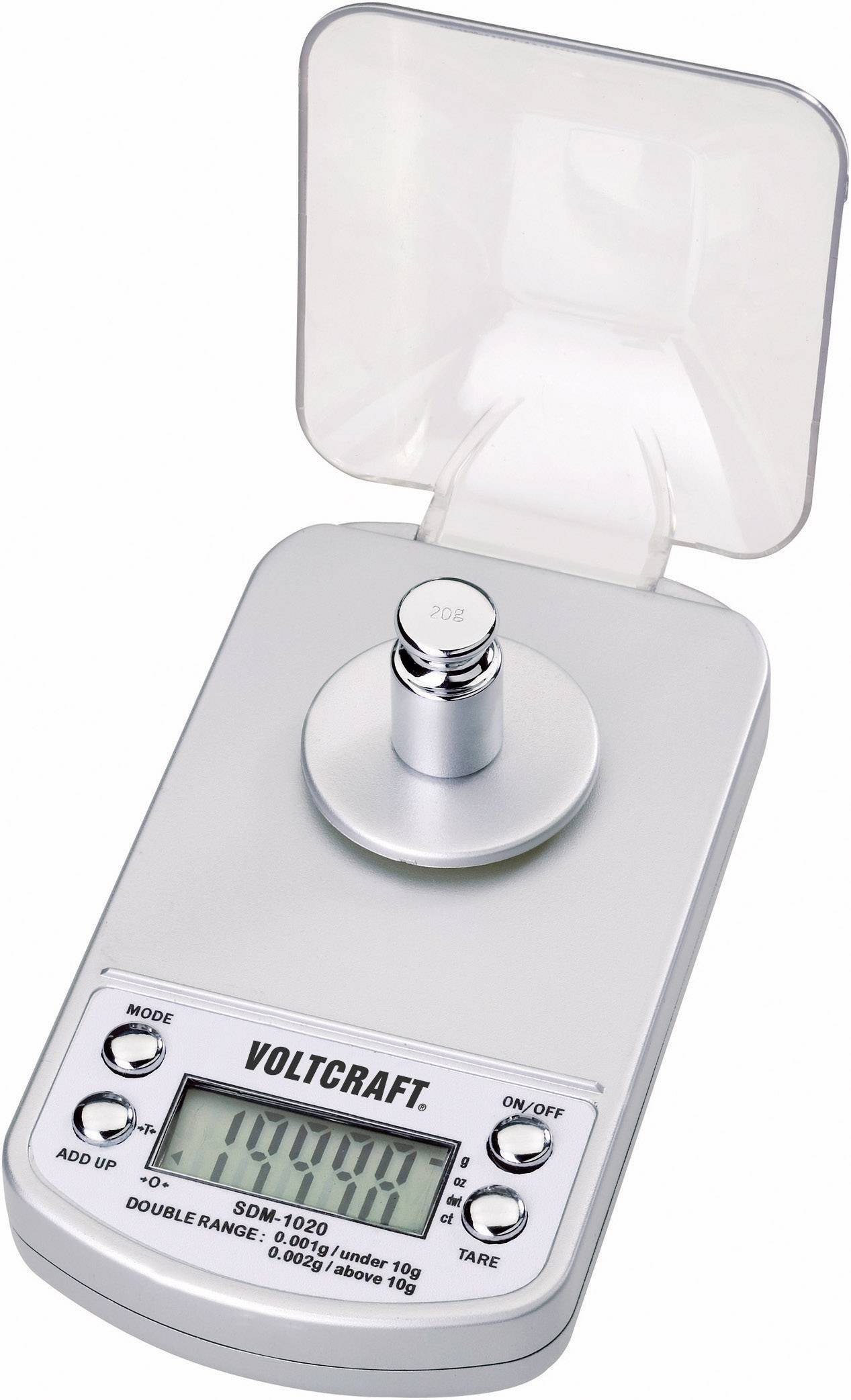 VOLTCRAFT PS-20 Taschenwaage Wägebereich (max.) 20 g batteriebetrieben