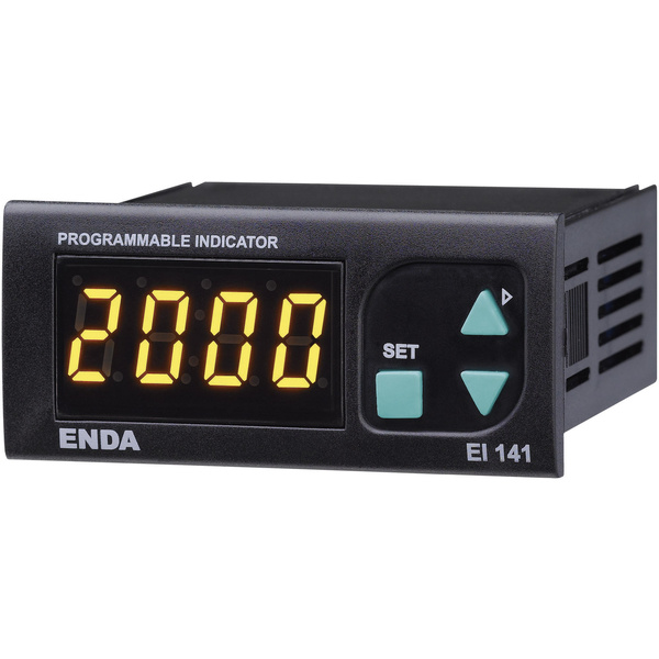Enda EI141-230 Digitales Einbaumessgerät Universal LED-Anzeige EI141 0 - 20 mA/4 - 20 mA/0 - 1 V/0 - 10V