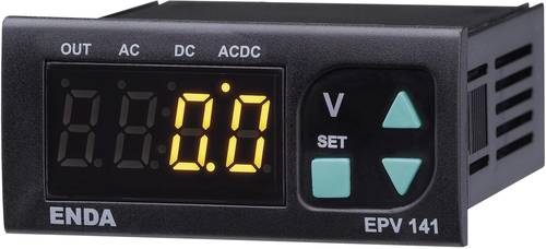 Enda EPV242-R-230 Programmierbares LED-Voltmeter EPV242-R-230 ±500 V/AC/DC