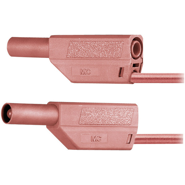 Stäubli SLK425-E Sicherheits-Messleitung [Lamellenstecker 4mm - Lamellenstecker 4 mm] 1.00m Gelb 1St.