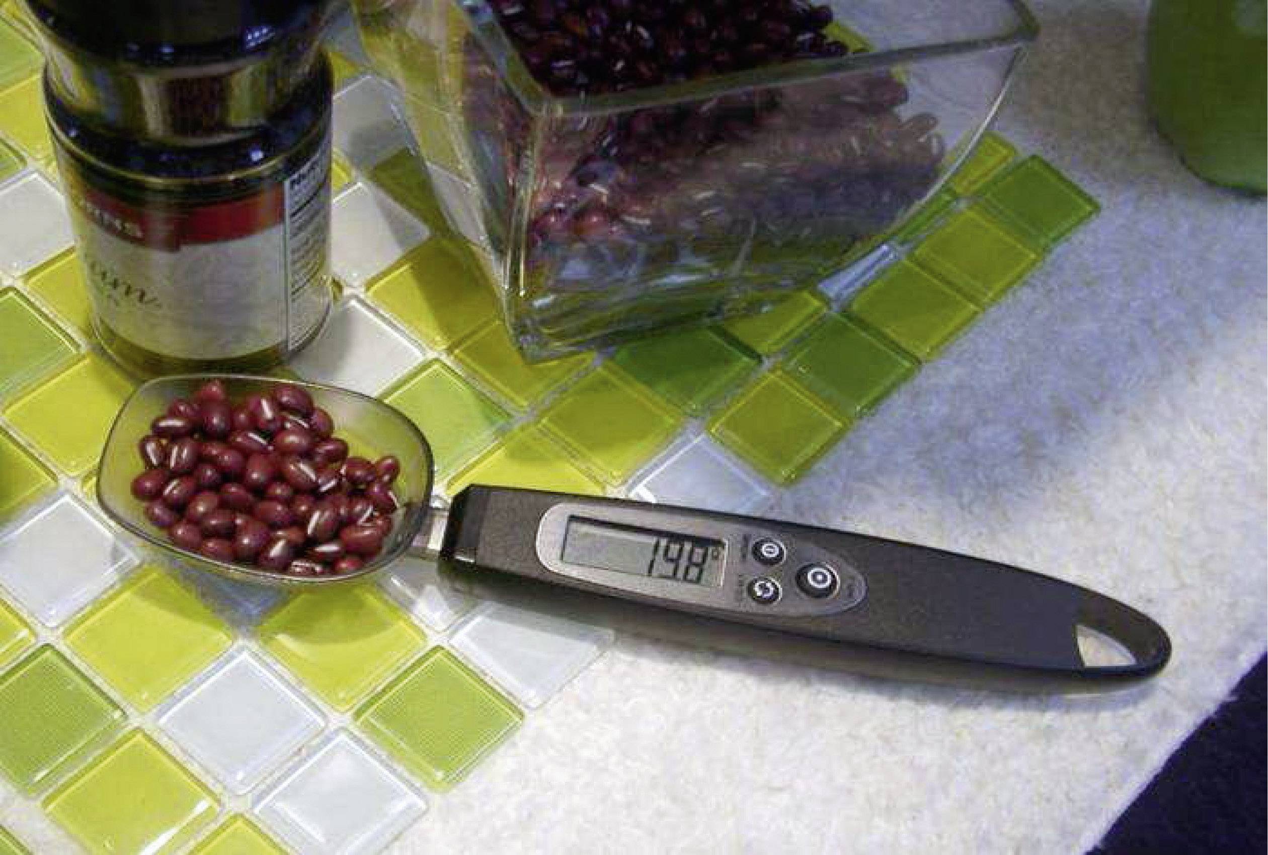 Sunartis 1-3013 ES494 Löffelwaage Wägebereich (max.) 300g Ablesbarkeit 0.1g batteriebetrieben Schwarz