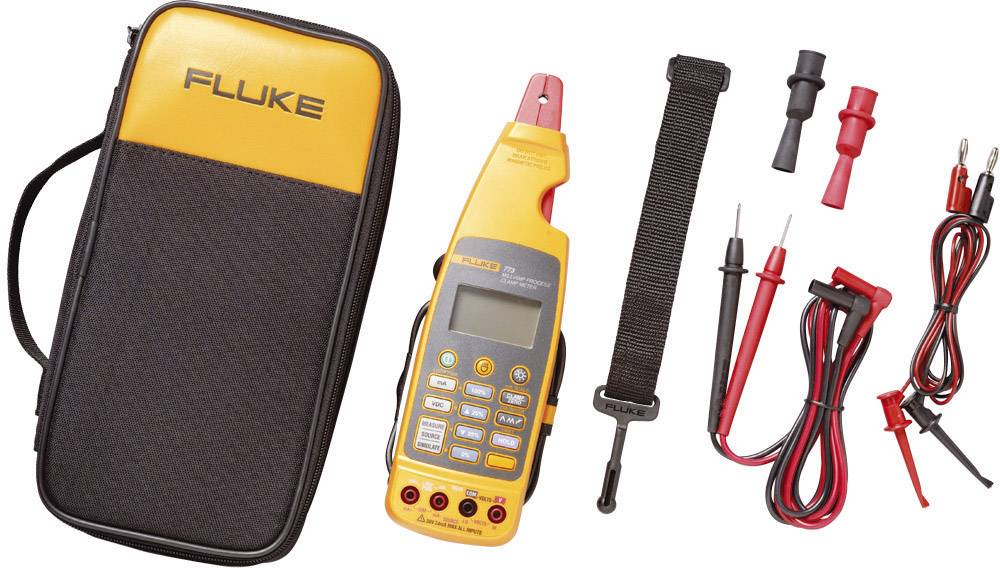 Fluke 773 Stromzange, Hand-Multimeter digital Prozess-Stromausgabe CAT II 300V Anzeige (Counts): 1200